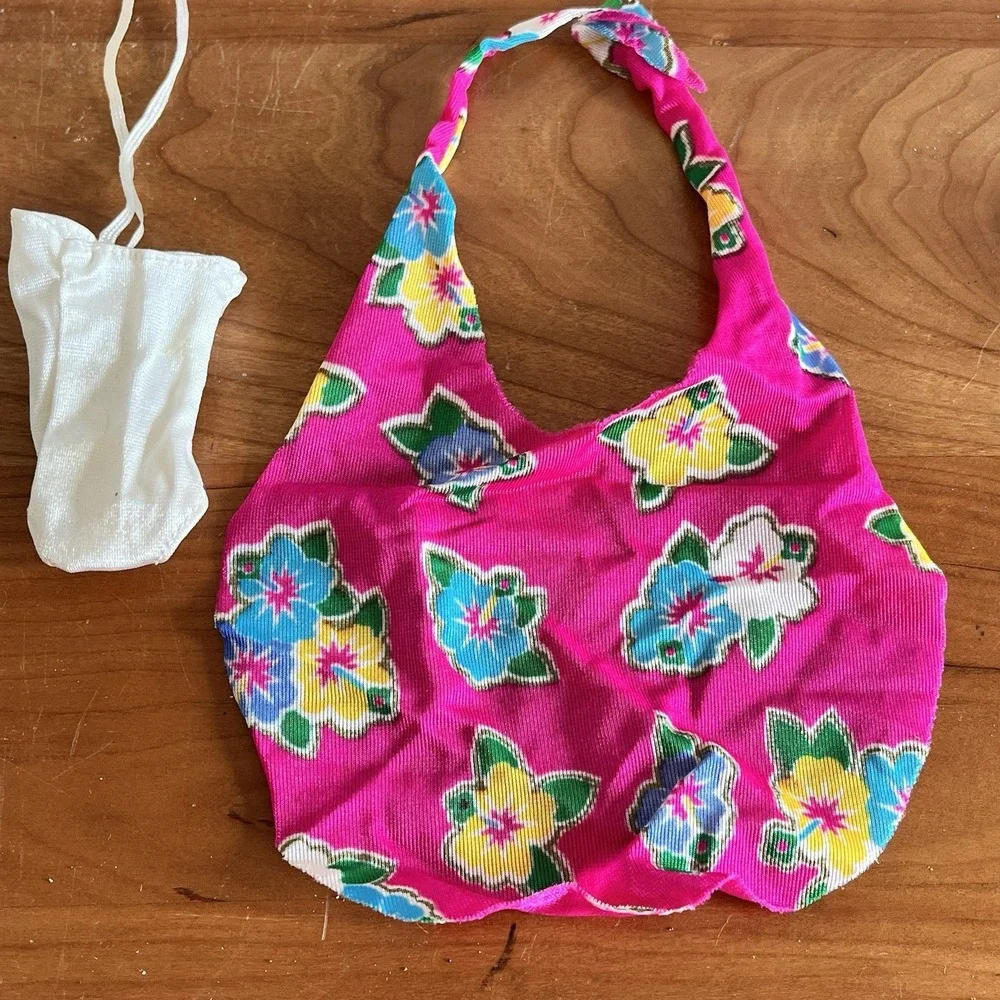 Vintage 1987 Island Fun Barbie Swimsuit‎  & Wrap Skirt & Island Fun Ken Shorts